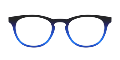 The Black to Blueberry Gradient - Front Top Thumbnail - Pair Eyewear