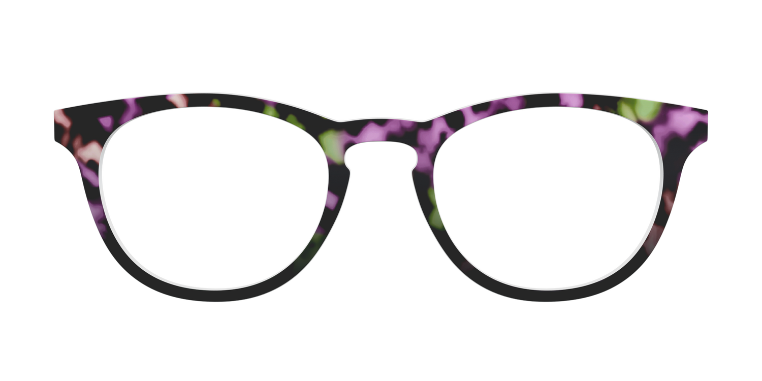 The Boysenberry Tortoise - Front Top Image - Pair Eyewear