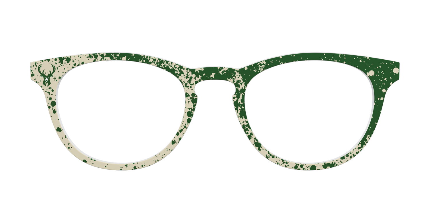 Bucks Splatter - Front Top Image - Pair Eyewear