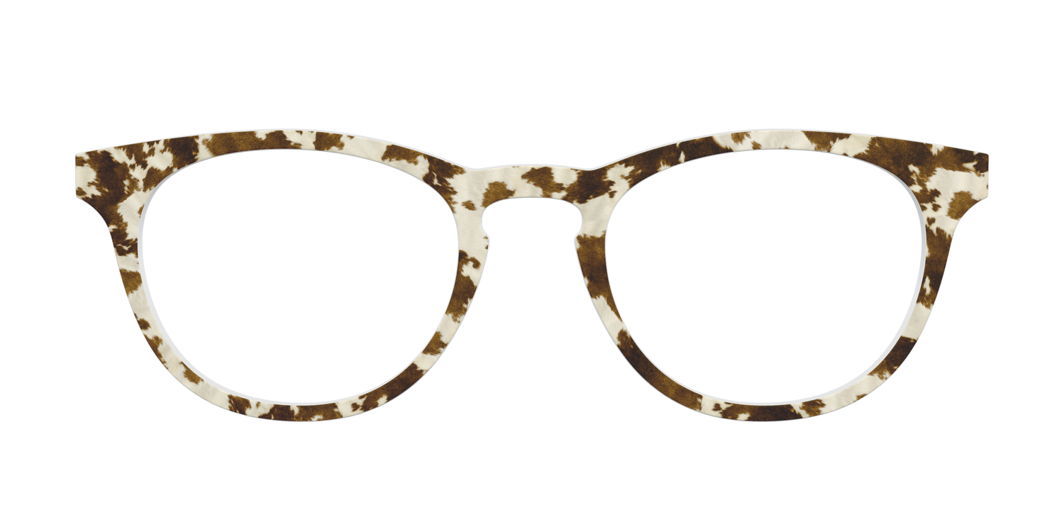The Cowhide - Front Top Image - Pair Eyewear