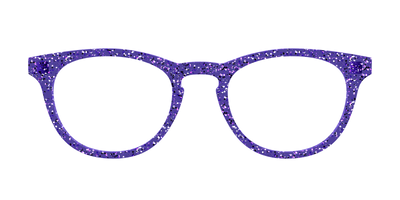 The Electric Purple Sparkle - Front Top Thumbnail - Pair Eyewear