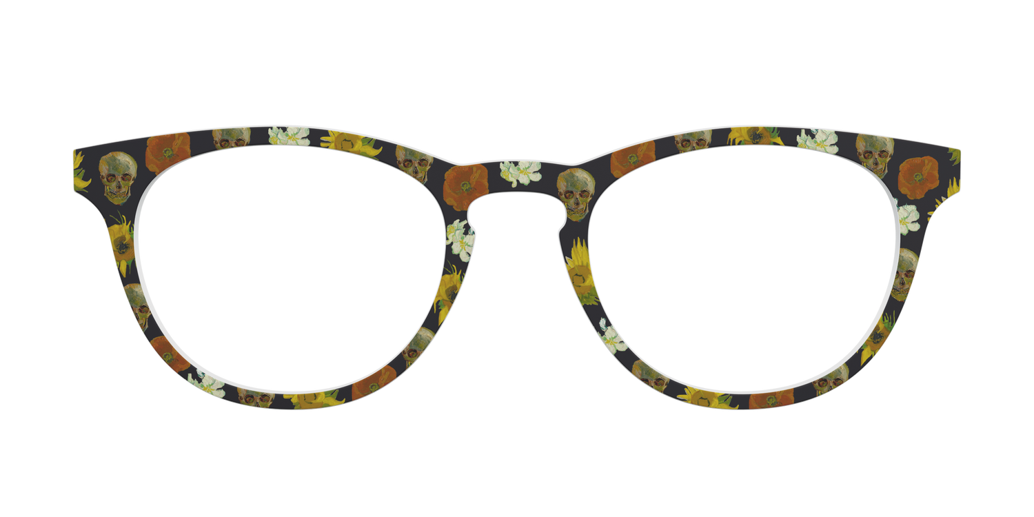 The Floral Skulls - Front Top Image - Pair Eyewear