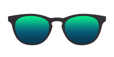 The Polarized Green Reflective Sun Top - Front Top Thumbnail - Pair Eyewear