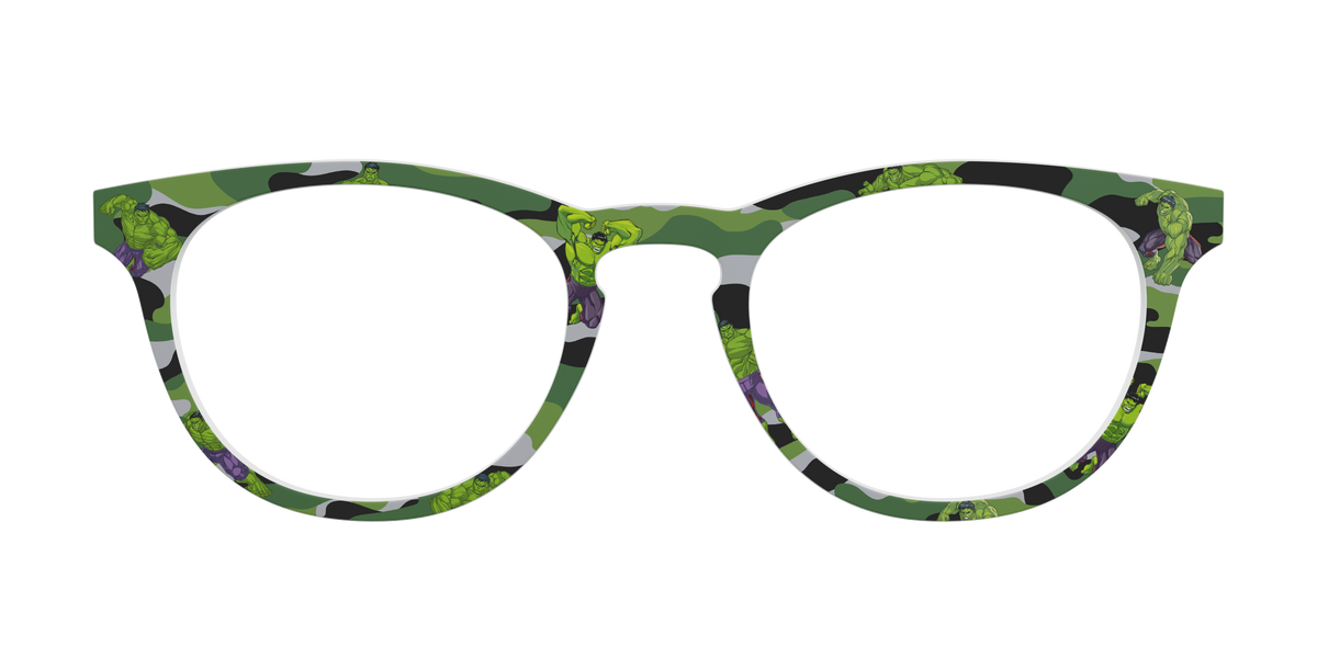 The Hulk Camo - Front Top Image - Pair Eyewear