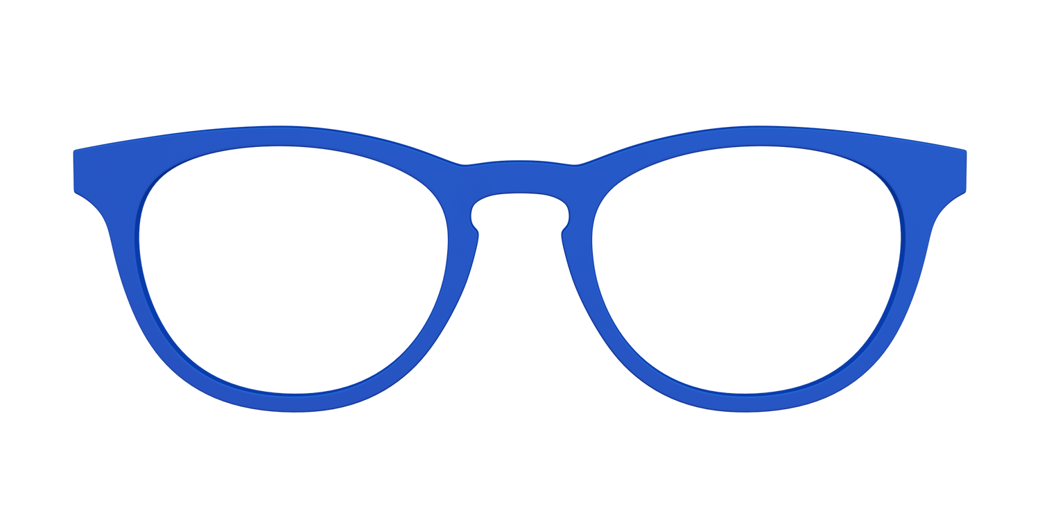 The Indigo - Front Top Image - Pair Eyewear