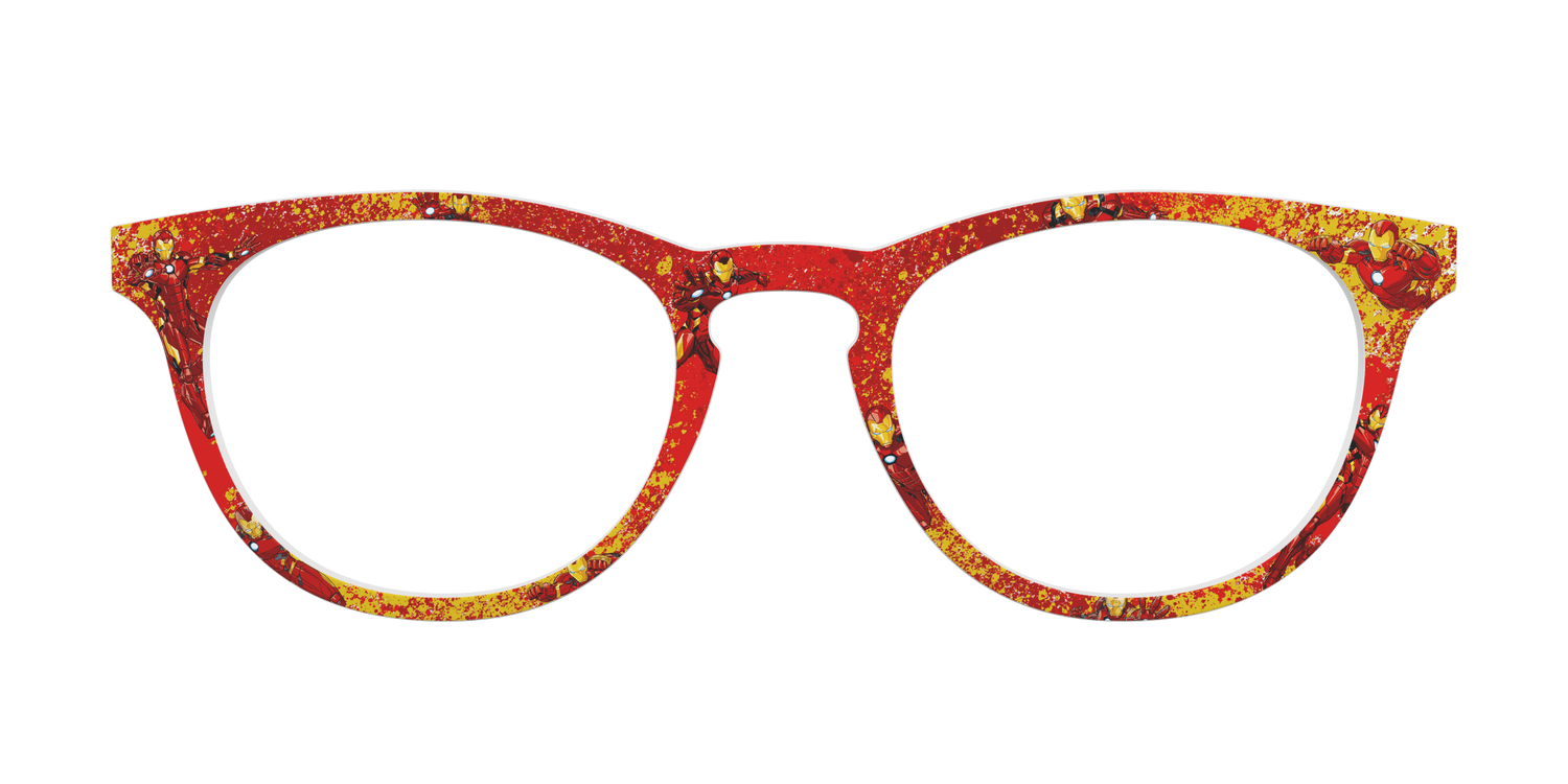 The Iron Man Splatter - Front Top Image - Pair Eyewear