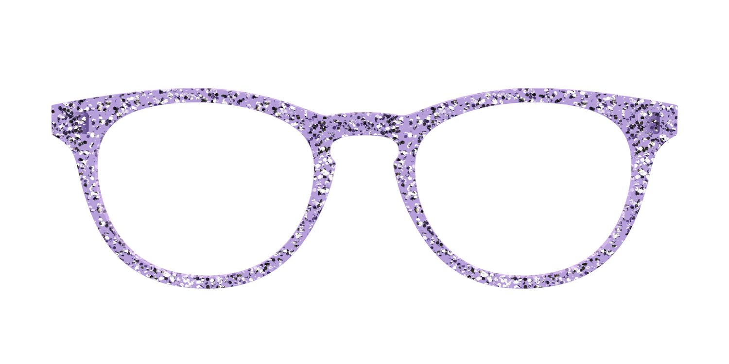 The Lavender Sparkle - Front Top Image - Pair Eyewear