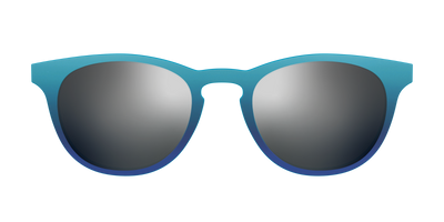 The Polarized Ocean Blue Sun Top - Front Top Thumbnail - Pair Eyewear