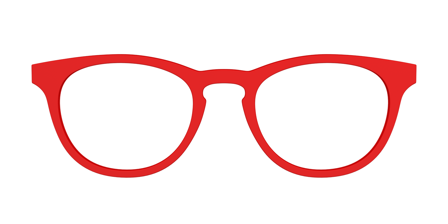 The Red - Front Top Image - Pair Eyewear