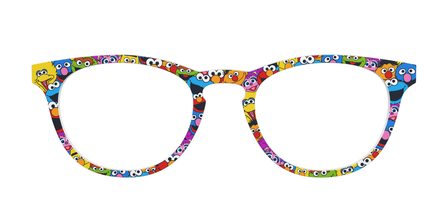 The Sesame Family - Front Top Image - Pair Eyewear