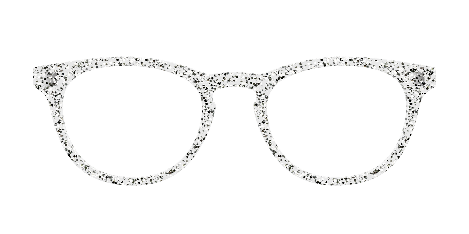 The Silver Sparkle - Front Top Image - Pair Eyewear
