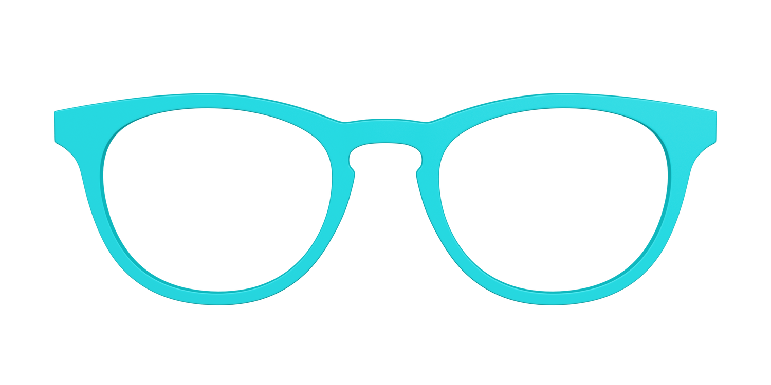The Turquoise - Front Top Image - Pair Eyewear