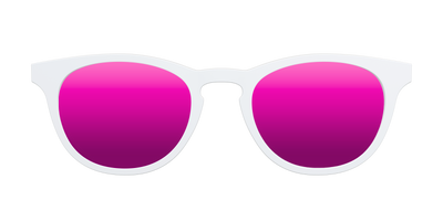 The Polarized White Sun Top - Front Top Thumbnail - Pair Eyewear