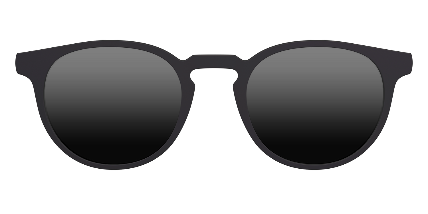 The Polarized Black Sun Top - Front Top Image - Pair Eyewear