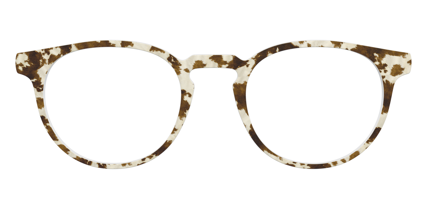 The Cowhide - Front Top Image - Pair Eyewear