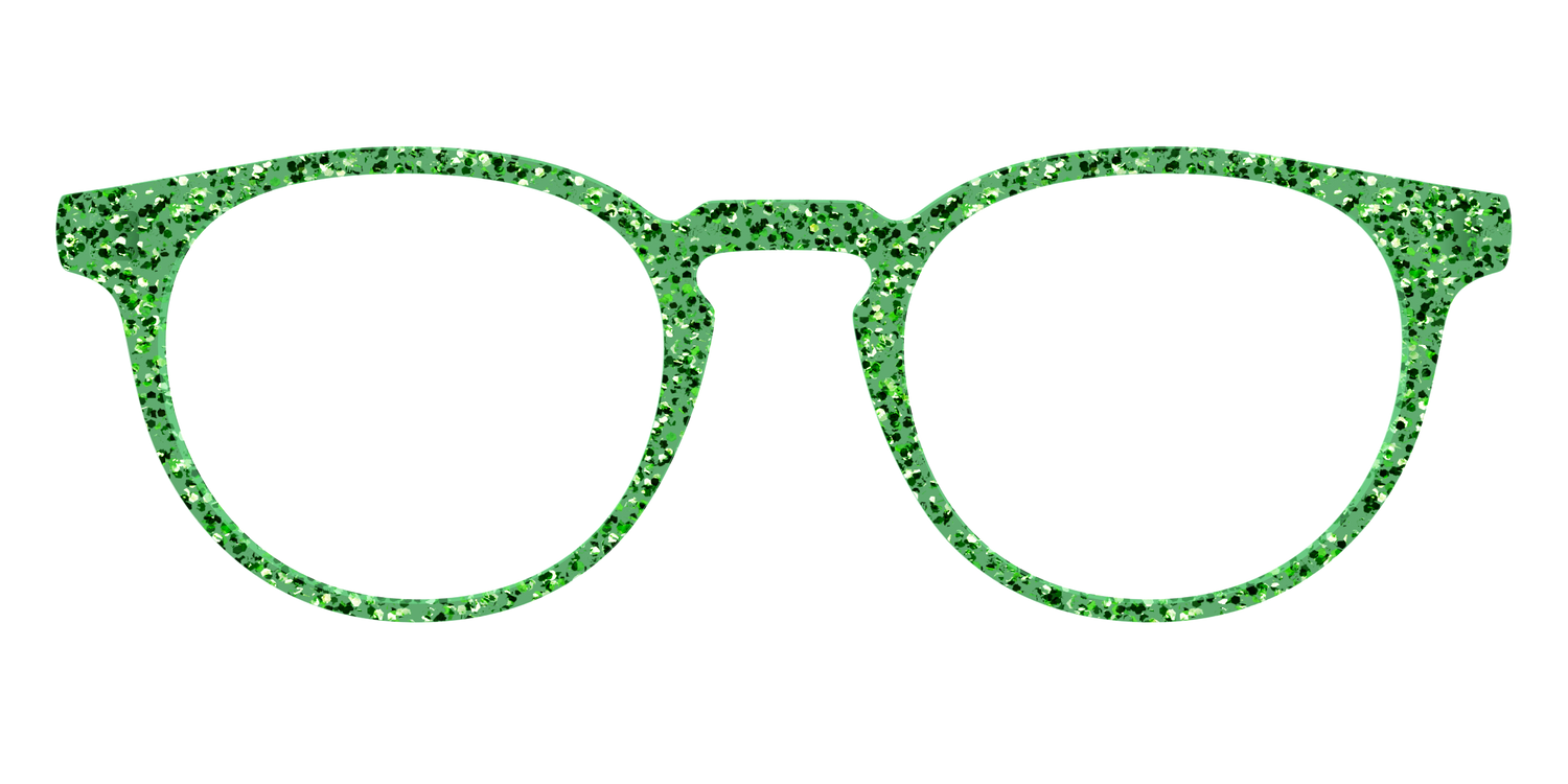 The Emerald Sparkle - Front Top Image - Pair Eyewear