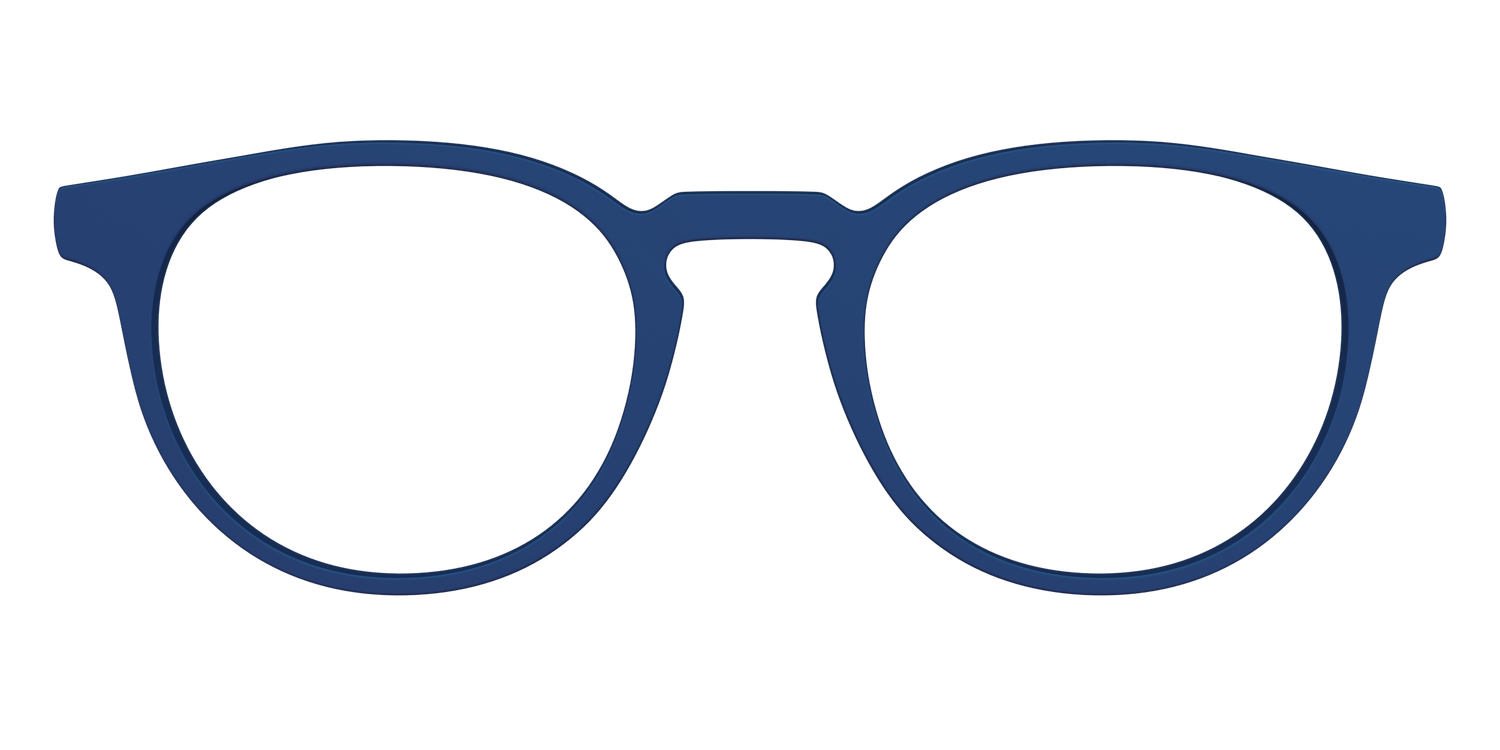 The Navy - Front Top Image - Pair Eyewear