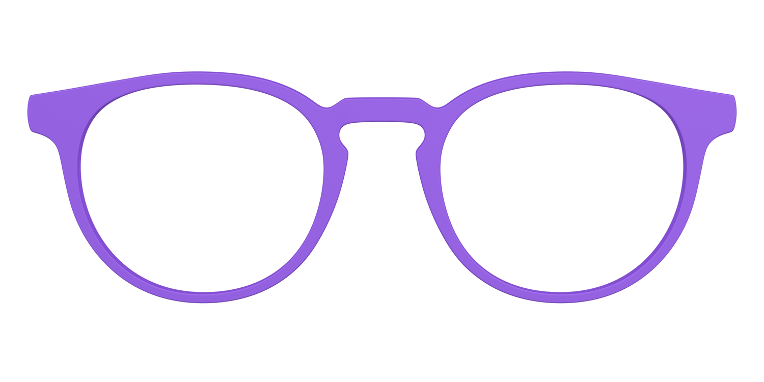 The Purple - Front Top Image - Pair Eyewear