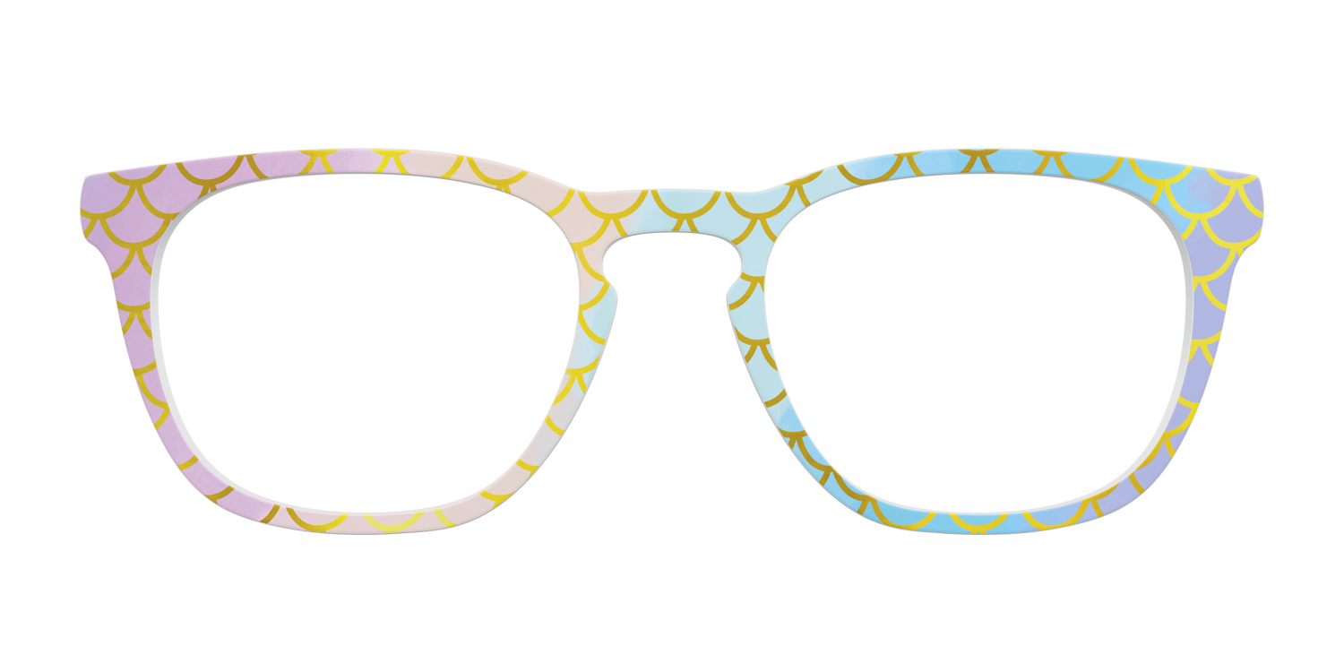 The Rainbow Mermaid - Front Top Image - Pair Eyewear