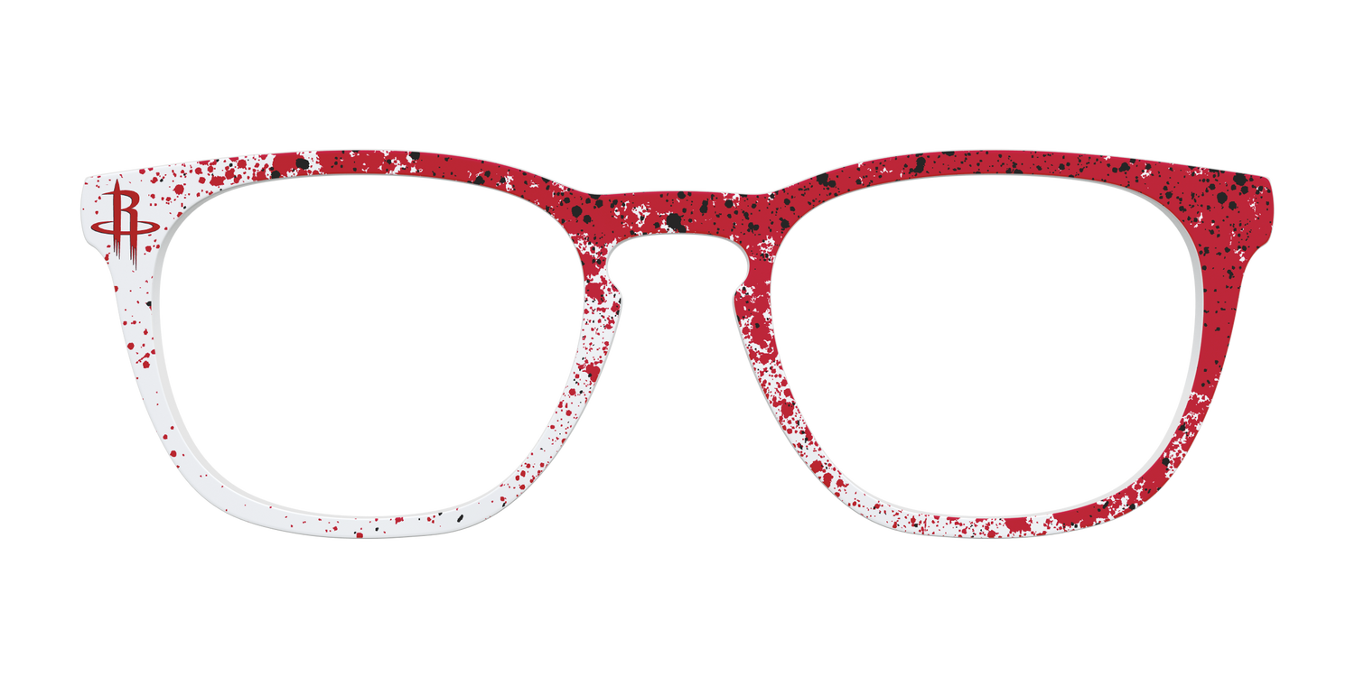 Rockets Splatter - Front Top Image - Pair Eyewear