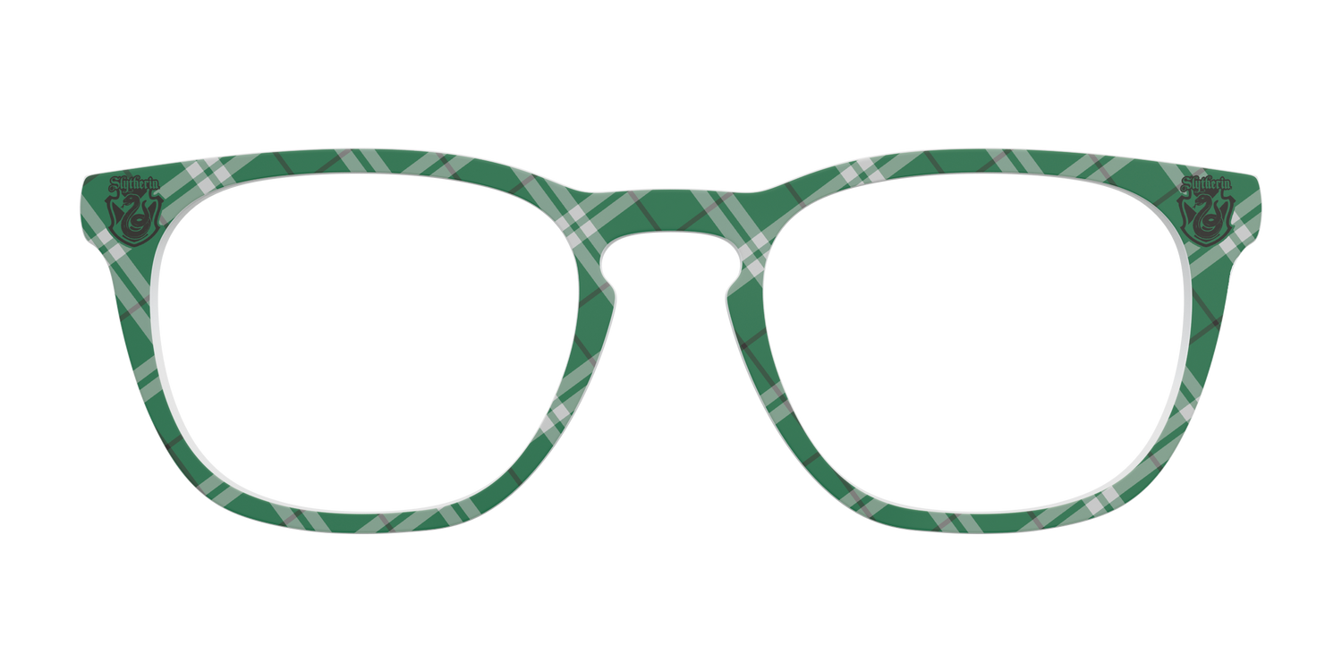 The Slytherin™ Plaid - Front Top Image - Pair Eyewear