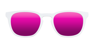 The Polarized White Sun Top - Front Top Thumbnail - Pair Eyewear